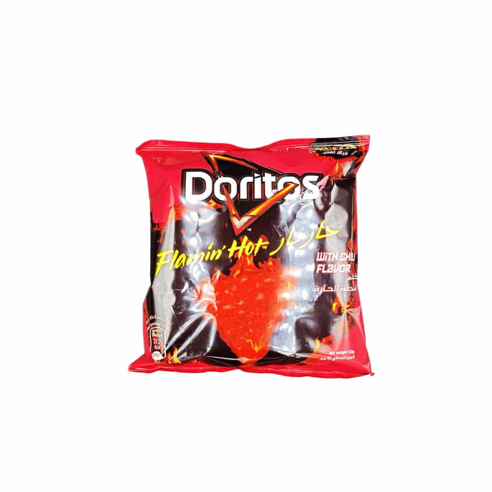 Doritos flaming hot 43gr x12